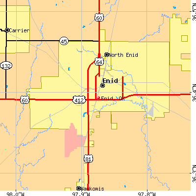 Enid map