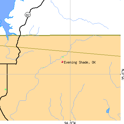Evening Shade map