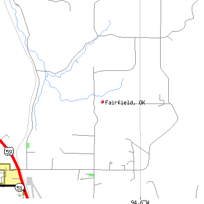 Fairfield map