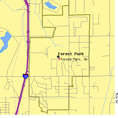 Forest Park map