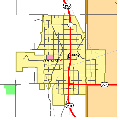 Geary map