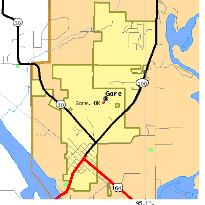 Gore map