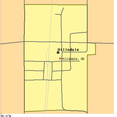 Hillsdale map