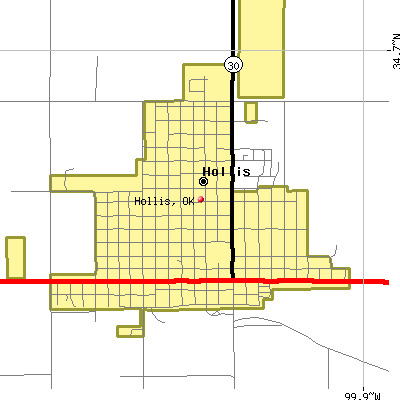 Hollis map