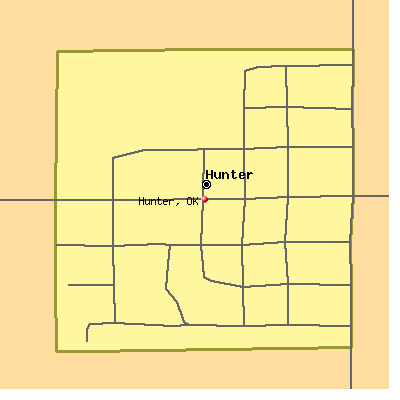 Hunter map