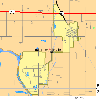 Inola map
