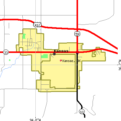 Kansas map
