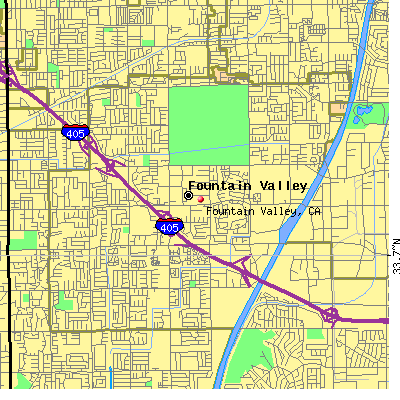 Fountain Valley map