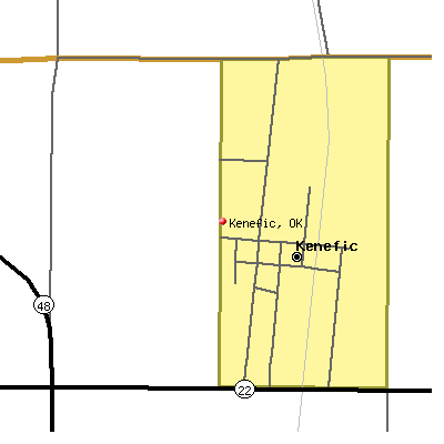 Kenefic map
