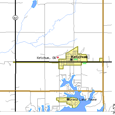 Ketchum map