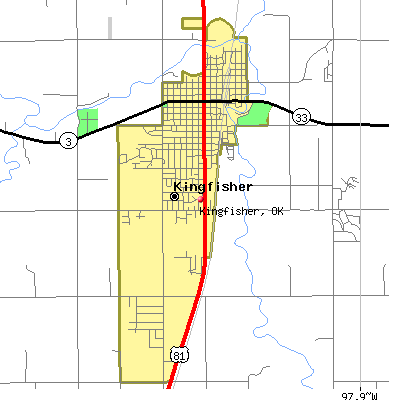 Kingfisher map