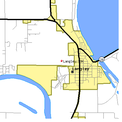 Langley map