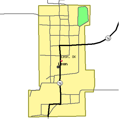 Leon map