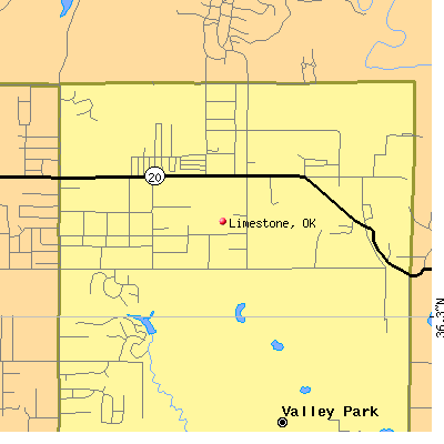 Limestone map