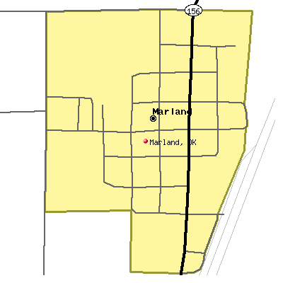 Marland map
