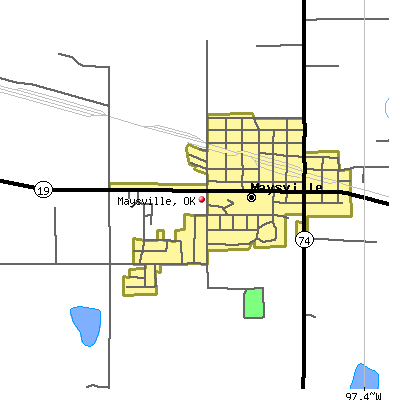 Maysville map