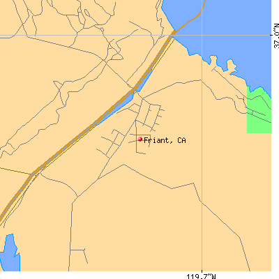 Friant map