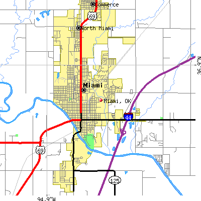 Miami map