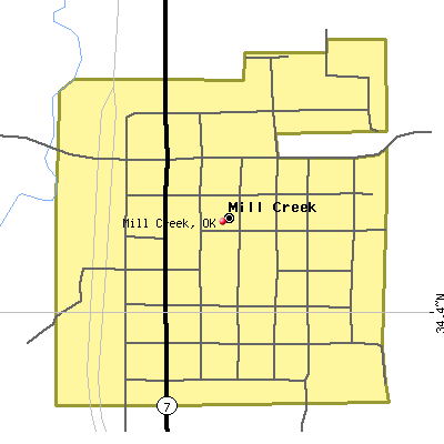Mill Creek map