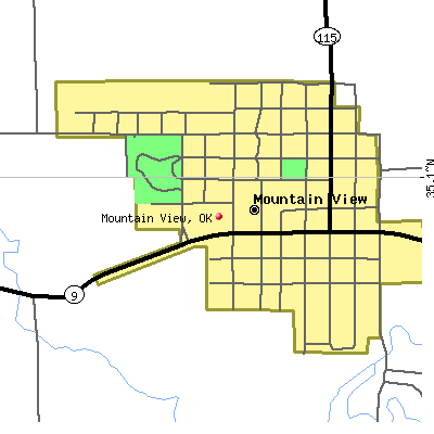 Mountain View map