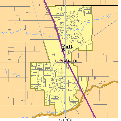 Galt map