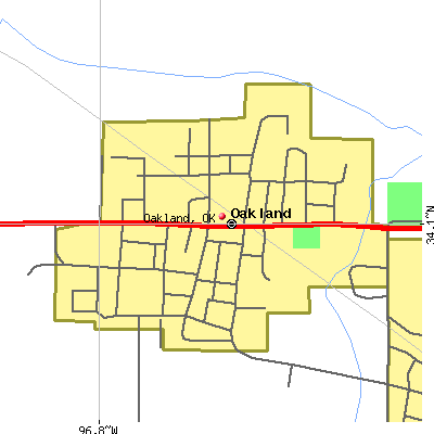 Oakland map
