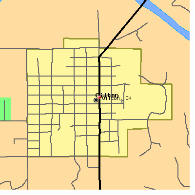 Oilton map