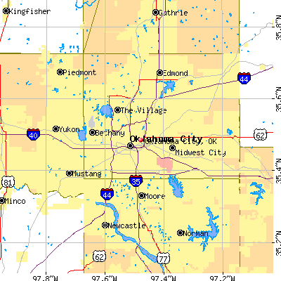 Oklahoma City map