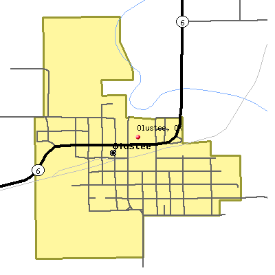 Olustee map