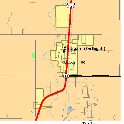 Oologah map