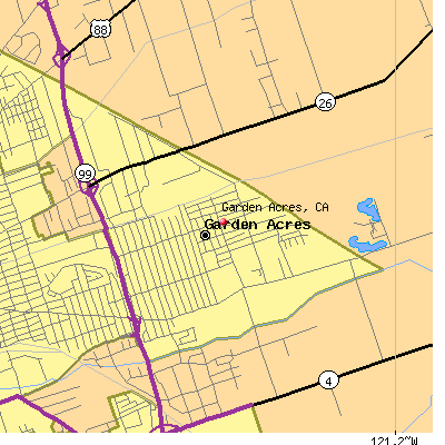 Garden Acres map