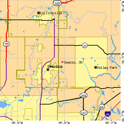 Owasso map