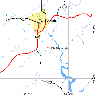Park Hill map
