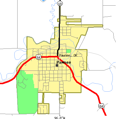 Pawnee map