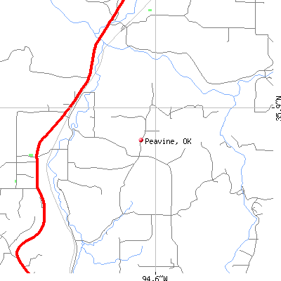 Peavine map