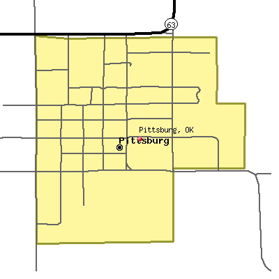 Pittsburg map
