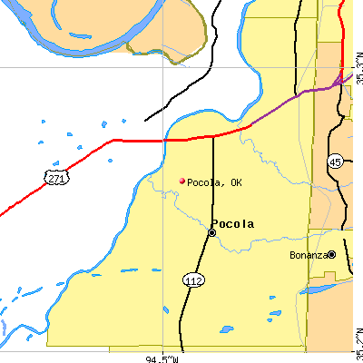 Pocola map
