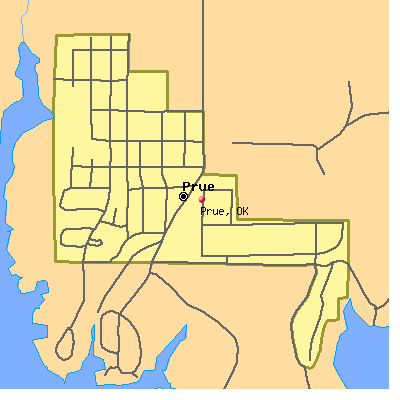 Prue map