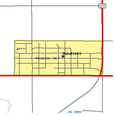 Randlett map