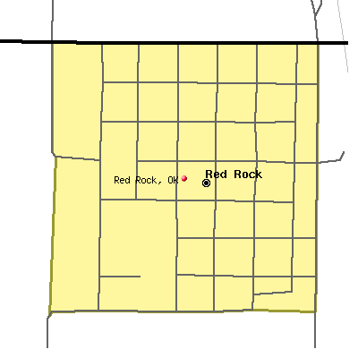 Red Rock map