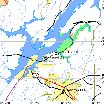 Guntersville map
