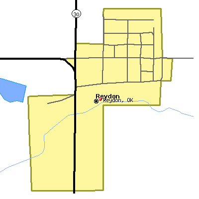 Reydon map
