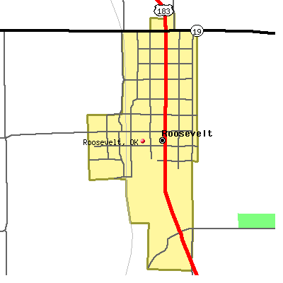 Roosevelt map
