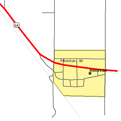 Rosston map