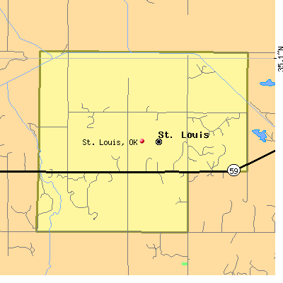 St. Louis map
