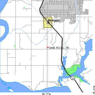 Sand Hills map