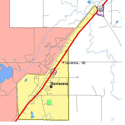 Savanna map