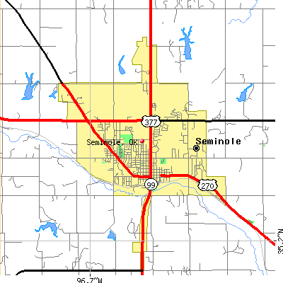Seminole map