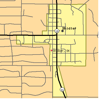 Shidler map