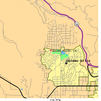 Golden Hills map